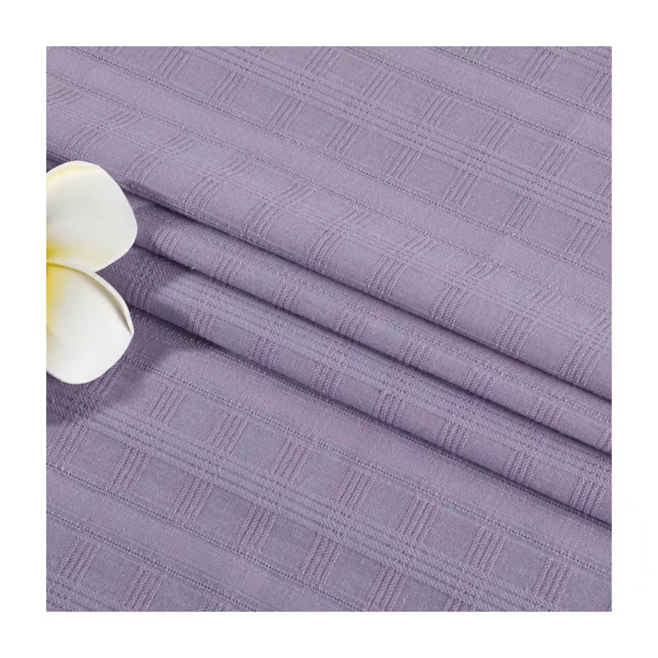 Чистый хлопок жаккард сельских небольшой свежий женская рубашка из хлопка комплект детской одежды из ткани для одежды