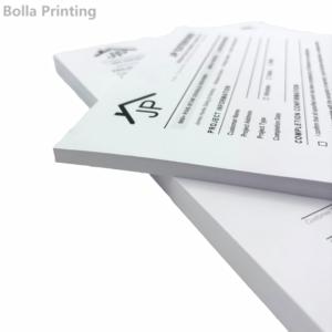 Bloc de Notas Personalizado para Planificador de Negocios con Hojas Sueltas y Encuadernación Encolada, Cubierta de Papel, Paquete a Granel, Bloc de Referencias <span class=keywords><strong>Dentales</strong></span> con Logotipo Personalizado Impreso - Product Image 3