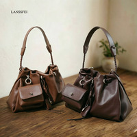 Sac fourre-tout de luxe tendance, grande capacité, style vintage, plissé effet nuage, sac à bandoulière pour femme, sangle unique, imperméable, fermeture magnétique