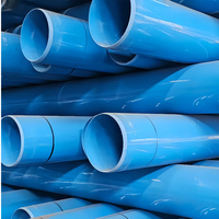 Tuyau d'alimentation en eau haute pression durable en PVC-O Classe 500 ISO 16422 110-630 mm 4"-24" PN10-PN16 PVC à orientation moléculaire
