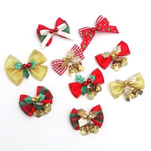 Pita Mini Natal dengan Lonceng untuk Dekorasi DIY Karangan Bunga, Pohon, Pembungkus Kado, Pesta, Rumah, dan Perlengkapan Dekorasi Liburan - Product Image 4