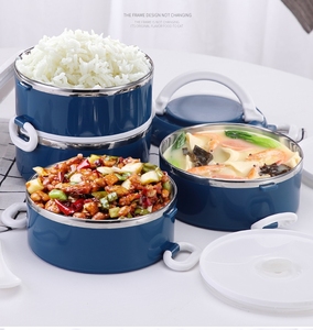 Haute Qualité En Acier Inoxydable Boîte <span class=keywords><strong>À</strong></span> Lunch Bento Boîte <span class=keywords><strong>à</strong></span> Lunch Sous Vide 1 <span class=keywords><strong>à</strong></span> <span class=keywords><strong>4</strong></span> couches avec Étanche couverture - Product Image 5