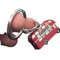 Porte-clés en laiton inoxydable or Rose, Logo personnalisé imprimé au Laser vierge