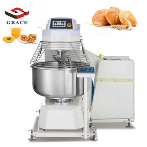 Amasadora Espiral para Pan y Pasteles, Industrial, Comercial, 130L, Accesorios para Panadería y <span class=keywords><strong>Pizza</strong></span>, Acero Inoxidable, Certificación ISO, 7.4KW de Potencia - Product Image 3