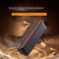 Haut-parleur sans fil transfrontalier 5.3, volume élevé, subwoofer portable puissant, étanche IPX7, puissance de sortie 60W, TWS, pour la maison