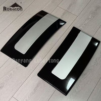 Accessoires d'extérieur Grille d'aile argentée Couvercle d'aération latérale pour RANGE ROVER VOGUE 2013-2022 OEM LR038870 LR038869