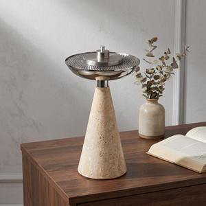 Luxury Marble Organic Natural <b>Incense</b> Burner | Modern Aromatherapy Diffuser Smokeless <b>Incense</b> <b>Holder</b> Premium Tabletop Decor - Product Image 1