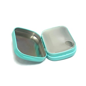 Boîte d'emballage métallique, design personnalisé, petite boîte de rangement pour bonbons et sucre, boîte en étain imprimée sur mesure - Product Image 4