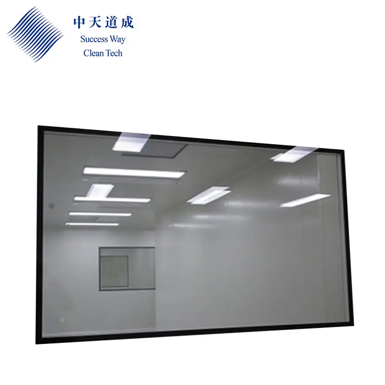 GMP Tempered Glass Airtight Cleanroom Window