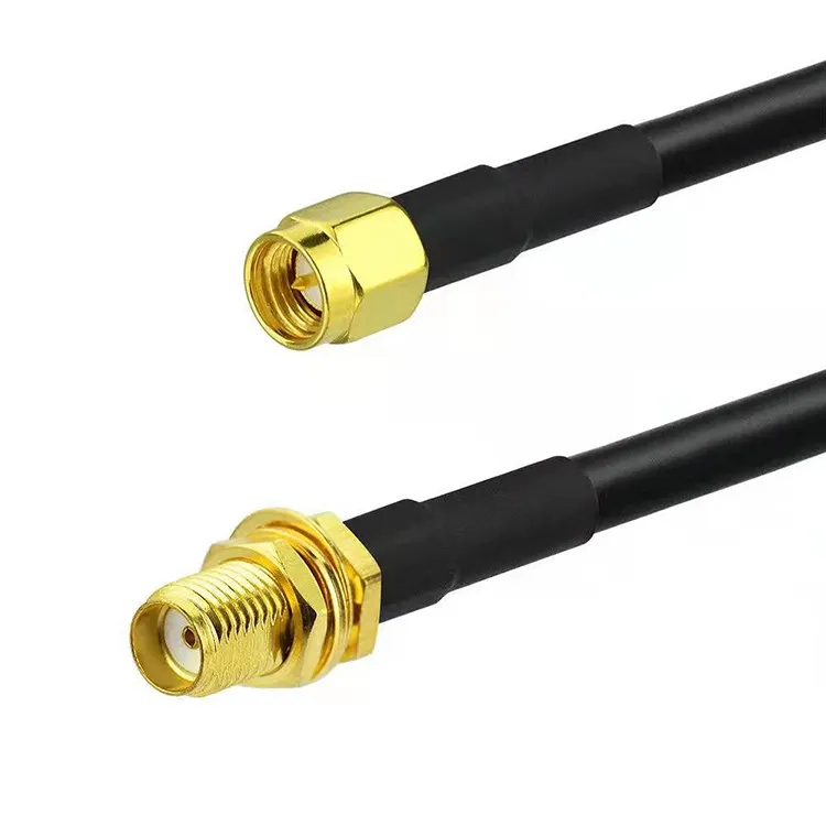 Cable Coaxial RF SMA hembra a MMCX/MCX/BNC/SMB/N hombre RF coleta RG178/RG316Coaxial Cable