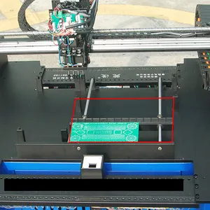 Небольшая полностью автоматическая настольная машина SMT, сборка печатных плат, оборудование для производства электронных компонентов