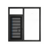 Aomeja Thermisch Gebroken Aluminium Vaststaand Raam Dubbel Glas Low-E Geluidsisolerend Energiebesparend Modern Metalen Gaas Keuken Villa