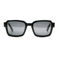 Lunettes de soleil rectangulaires vintage faites à la main en acétate léger effet écaille de tortue, logo personnalisé, polarisées UV400, mode, vente en gros, prêtes à l'emploi