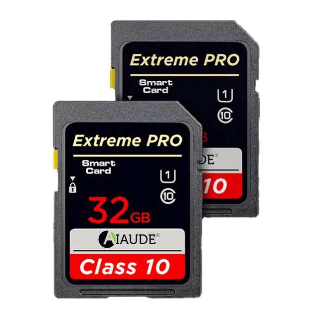 Original SD Memory Card C10 100MB/S Speed 32GB-512GB Capacities Plastic Flash for Camera Compatibility CE RoHS FCC Certified