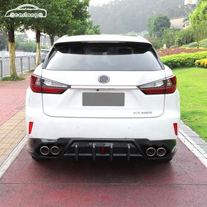 ชุดตัวถังรถยนต์สำหรับ <span class=keywords><strong>Lexus</strong></span> <span class=keywords><strong>RX</strong></span> 300 <span class=keywords><strong>200T</strong></span> 450 2016-<span class=keywords><strong>2017</strong></span>,ลิปด้านหลังทำจากคาร์บอนไฟเบอร์พร้อมกันชนน้ำหนักเบา - Product Image 6