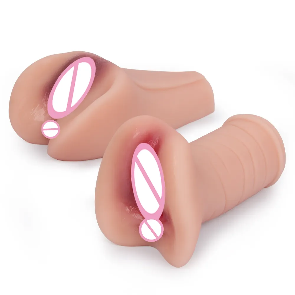 Giocattoli del sesso per adulti profondi in Silicone realistico per gli uomini masturbazione orale figa tascabile sesso vagina figa in silicone reale