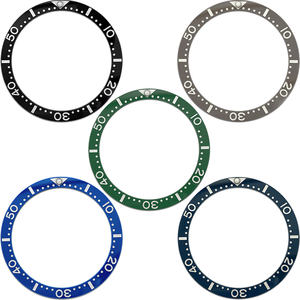 Insert de lunette en céramique luminescente verte JGOA 38MM C3 compatible avec le boîtier de montre pour homme SKX007 <span class=keywords><strong>SRPD</strong></span> Abalone Tuna avec mouvement <span class=keywords><strong>Seiko</strong></span> NH35 NH36 - Product Image 1