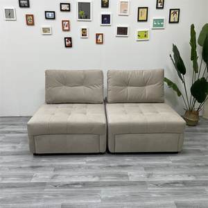 Sofá <span class=keywords><strong>Cama</strong></span> <span class=keywords><strong>Plegable</strong></span> de Dos Plazas, Sofá Individual Extraíble para Espacios Pequeños, Sofá <span class=keywords><strong>Cama</strong></span> <span class=keywords><strong>Plegable</strong></span> para Sala de Estar - Product Image 3