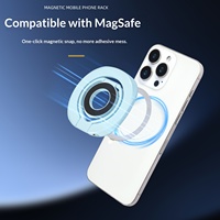 Nouveau support de téléphone magnétique double face et compatible avec le support de bureau multifonctionnel et l'anneau de maintien