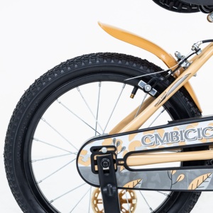 Trottinette <span class=keywords><strong>Spiderman</strong></span> unisexe de 12 pouces avec cadre en acier, vitesse unique, roues d'apprentissage, pédale à roulettes et panier en plastique - Product Image 4