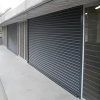 Porte à volet roulant électrique en aluminium, porte de garage industriel, offre spéciale
