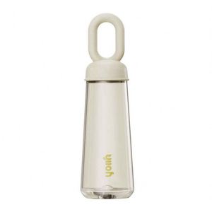 Ujioh Reusable Water Bottle With Built-In Handle Petal Design Bpa Free <b>Plastic</b> Travel <b>Drinkware</b> For Unisex Hiking - Product Image 2