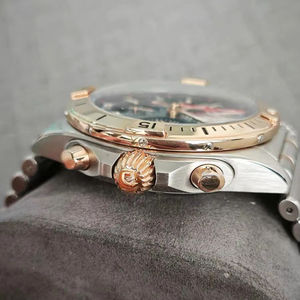 Classic 3 Eye 6 Hands <b>Chronograph</b> Watch Stainless Steel Band Multifunction Men's Business <b>Automatic</b> Watch - Product Image 3