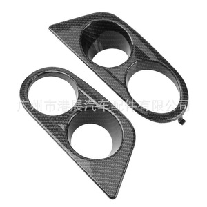 กรอบไฟตัดหมอกคาร์บอนไฟเบอร์สำหรับ BMW ซีรีส์ 3 E46 M3 51112695255 ฝาครอบกระจังหน้าล่าง - Product Image 3