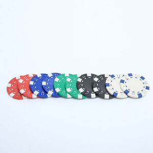 Jetons de poker personnalisés avec logo couronne et plateau, jetons de récompense en fer de 11,5 g pour Texas Holdem, Baccarat et Mahjong - Product Image 1