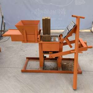 CR 2-40 Typ Manuelle Verzahnungs-Ziegelstein-Herstellungsmaschine, Bodenziegel-Herstellungsmaschine, Rote-Ton-Ziegelstein-Herstellungsmaschine - Product Image 6