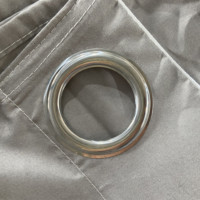 Œillets de rideaux de grande taille SAS de haute qualité, accessoires en métal doré et argenté, en fer et laiton, avec passe-fils