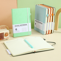 Luxus-PU-Leder-Notizbuch mit bedrucktem PU-Lederbezug Hochwertige A5 A6 B5-Größen für profession elles Journaling von Studenten