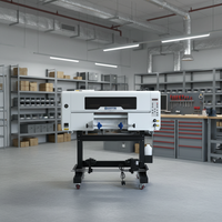 Imprimante DTF UV A3 30 cm d'usine avec laminateur tout-en-un, imprimante de transfert d'autocollants, imprimante DTF UV