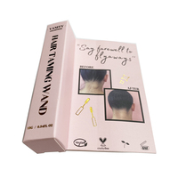 Fenêtre en PVC transparent vide boîte à ongles marque privée en gros personnalisé presse sur ongles boîte d'emballage avec logo pour ongles artificiels