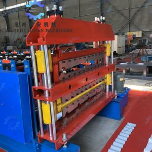 Machine de production entièrement automatique de tuiles de cloison interne à 3 couches pour toitures et façades de centres commerciaux - Product Image 4