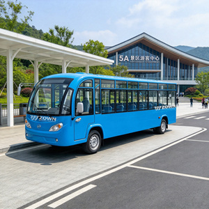 Véhicule de tourisme électrique haut de gamme à batterie, économe en énergie, pour parcs d'attractions, stations balnéaires et accueil touristique 8-23 places - Product Image 1