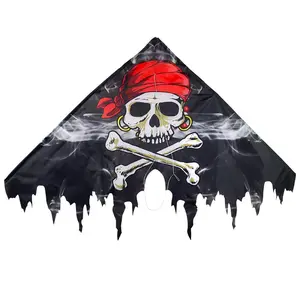 Hot Selling Dual Line Pirate Professional Delta Stunt Kite for Outdoor with Flying Tool