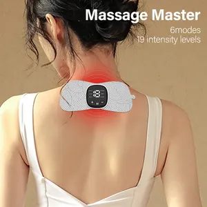 Kablosuz onlarca ağrı kesici akıllı elektrot pedleri 6 modları 20 yoğunluğu ağrı kesici masaj cihazı için arka kollar bacaklar omuz ağrısı
