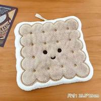 Kawaii Irregular Food Shape Hand Towel Super Absorbent Coral Fleece Washcloth for Bathroom Kitchen Holiday Gift