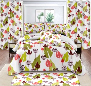 Bộ Đồ Giường Sang Trọng Trải Giường 12PC Thiết Kế Tấm Ga Trải Giường Bộ Bộ Sưu Tập Với Rèm Cửa Khách Sạn Thiết Kế Bộ Đồ Giường Bộ - Product Image 4