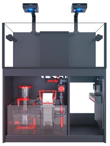 Acquario Premium Serie G3 Red Sea in Vetro Cristallino con Impianto Idrodinamico Superiore per Acque Marine Salate - Product Image 4