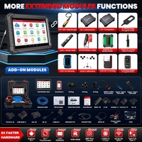 Outil de programmation Launch X431 PRO3S+ Elite J2534 avec codage ECU, 41 fonctions de réinitialisation, machine de diagnostic automobile