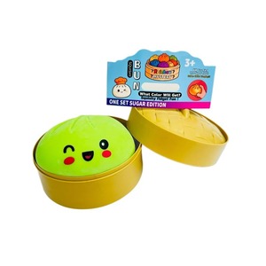 Cross-border Extra-large Steamed Bun Simulation <b>Squeeze</b> Toy Prank Stress-relief Expression Colorful Decompression Flour <b>Ball</b> - Product Image 5