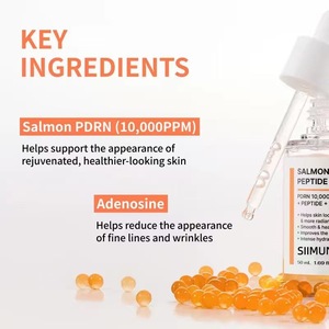 サーモンPDRNペプチドセラム、10000ppm PDRNアデノシンカフェインアンチエイジング保湿フェイスエッセンス - Product Image 2