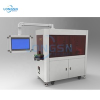 Máquina de sistema de inspección por visión de tapa de botella de leche de plástico, automática