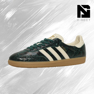 ADIDAS WMNS OG 'snakeskin Pack-COLLEGIATE green' รองเท้าสเก็ตบอร์ดหนังสตรีแบบผูกเชือก - Product Image 2