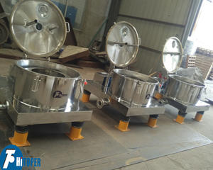 Machine <span class=keywords><strong>centrifugeuse</strong></span> industrielle pour l'extraction de <span class=keywords><strong>soupe</strong></span> de poulet, séparateur semi-automatique solide-liquide - Product Image 6