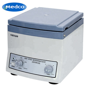 Centrifugeuse à microhématocrite haute vitesse Medco SH120 pour usage en laboratoire, 12000 tr/min, contrôle par minuterie - Product Image 1