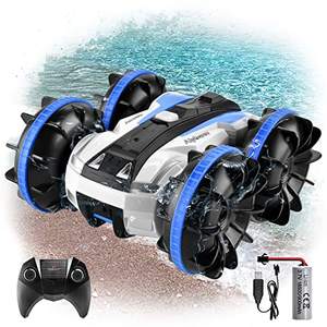 Mini Vehículo Anfibio ATV Barato, Coche de Juguete de Aleación Resistente al Agua para Tierra y Agua, Coche RC con Control Manual por Gestos, ATV Anfibio - Product Image 1