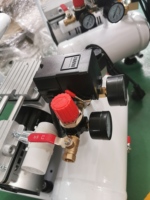 Pompe à vide électrique portable haute pression à micro-piston, compresseur d'air sans huile alimenté en courant alternatif, composant moteur 220V/110V 5L